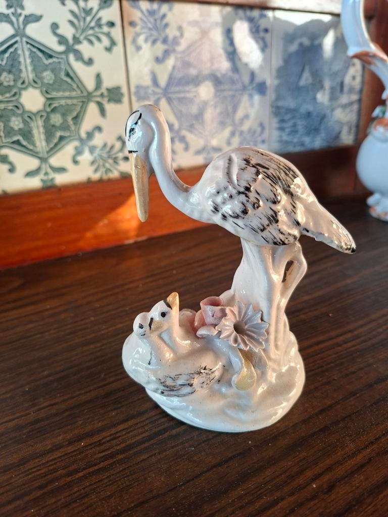 Figurine cigogne vintage, Enlèvement ou Envoi