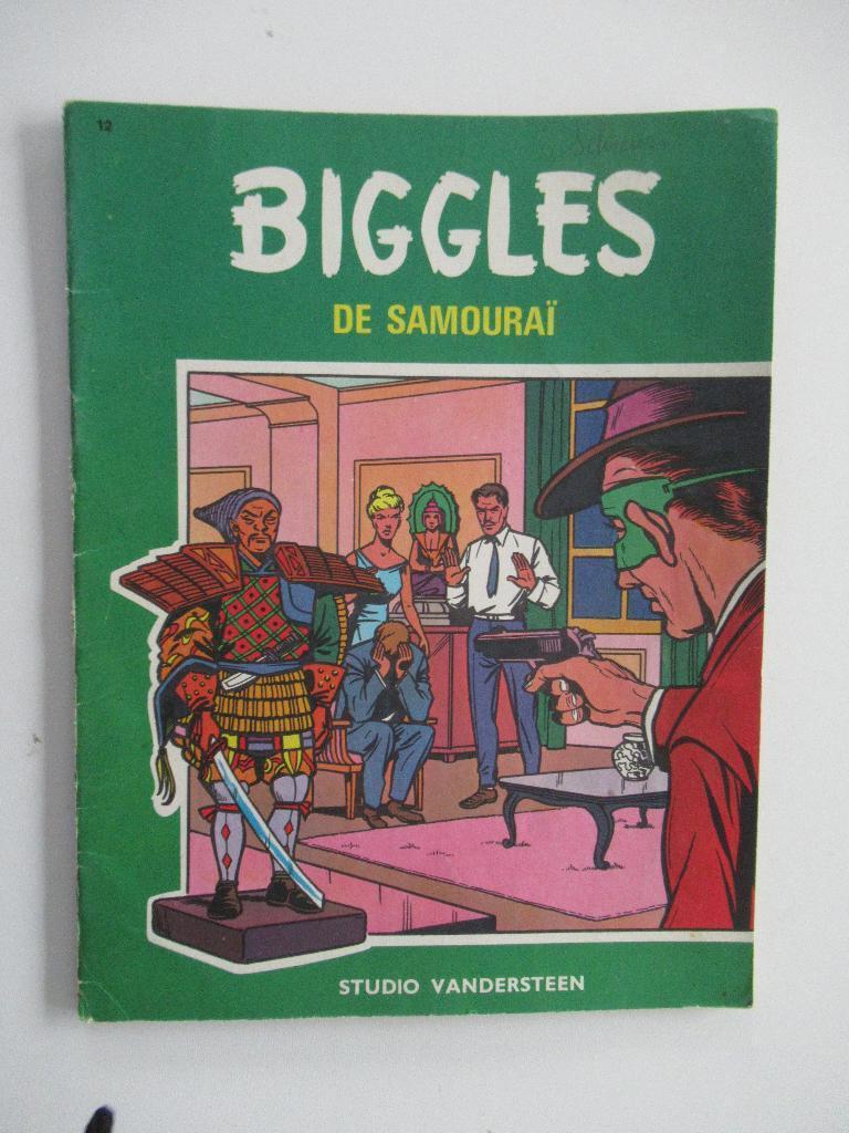 biggles...nr.12...de samourai..............1st, Enlèvement ou Envoi, Utilisé