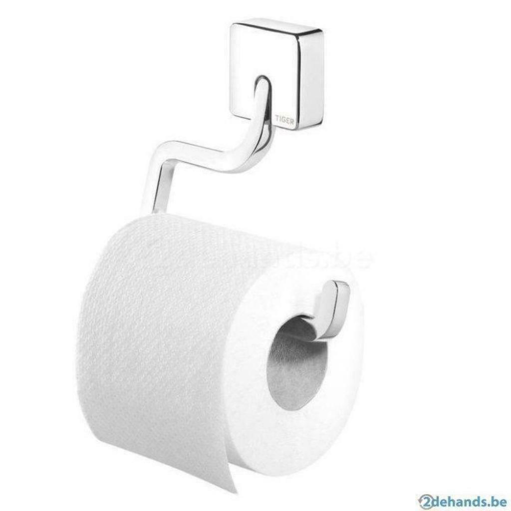 TIGER IMPULS TOILETROLHOUDER CHROME, Huis en Inrichting, Ophalen of Verzenden, Nieuw, Roze