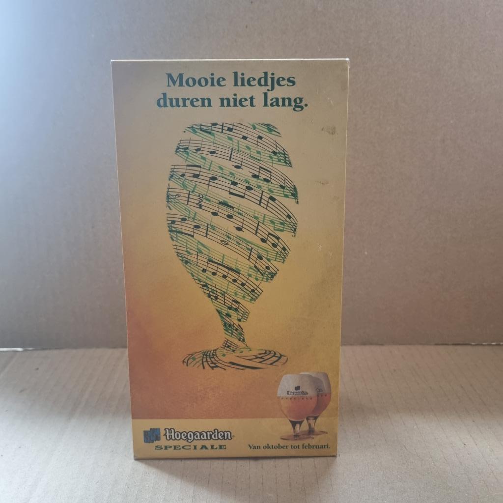 Publicité de table Hoegaarden Speciale (néerlandais), Enlèvement ou Envoi, Utilisé, Panneau, Plaque ou Plaquette publicitaire
