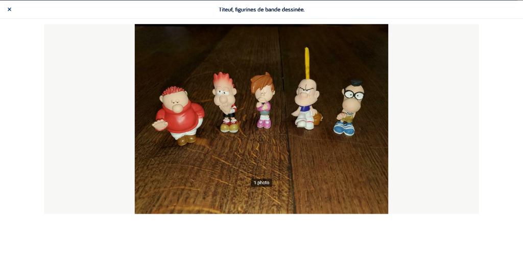 Titeuf., Enlèvement ou Envoi, Autres personnages, Utilisé, Statue ou Figurine