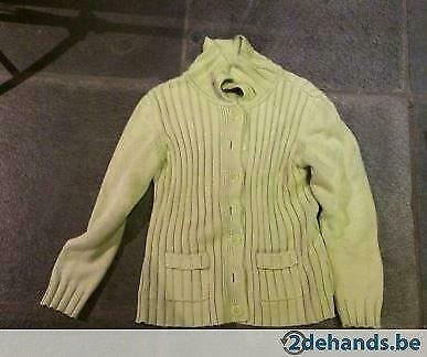 [4578]trui OLSEN franse maat 42 met rits, Kleding | Dames, Ophalen of Verzenden, Gedragen, Maat 42/44 (L)