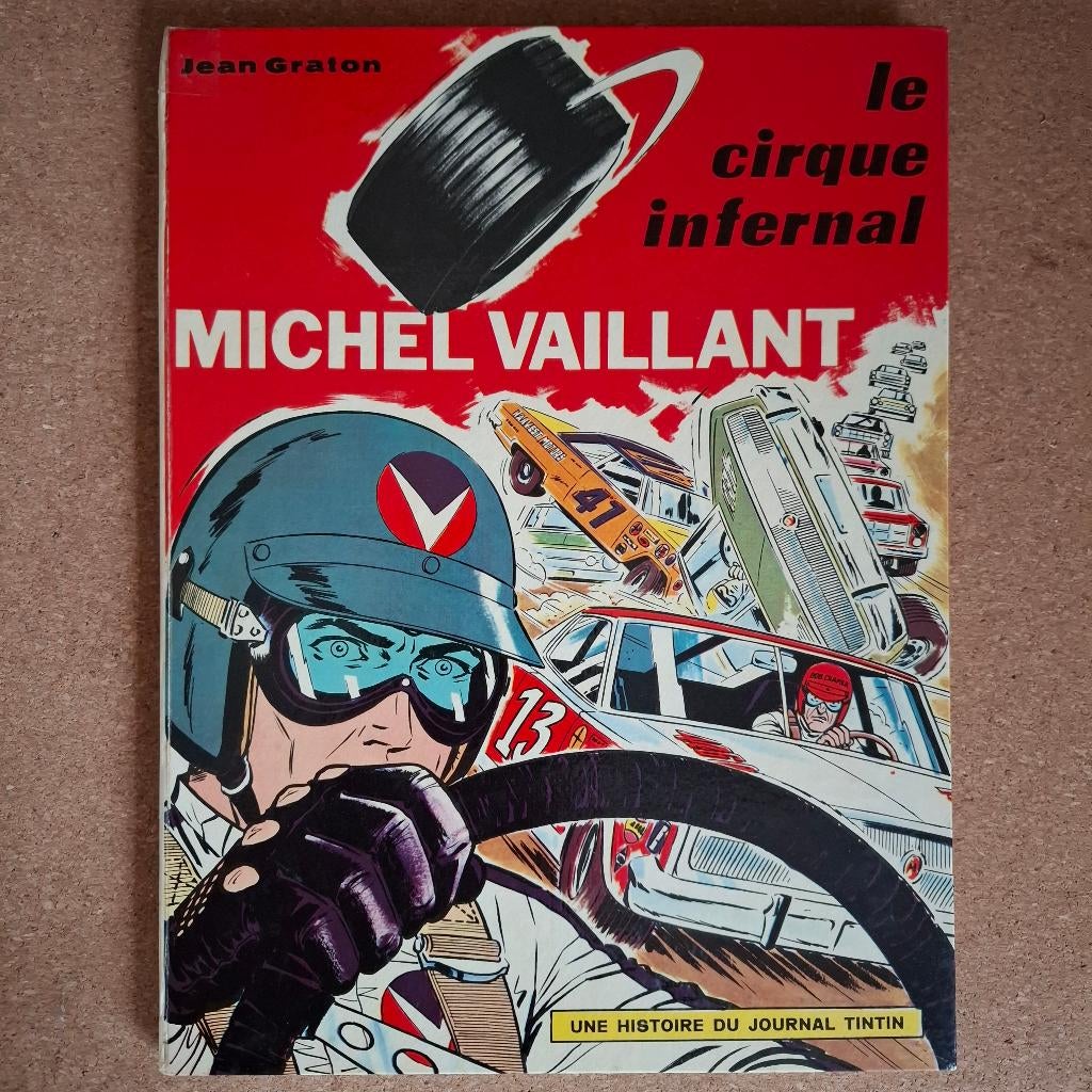 BD MICHEL VAILLANT #15 Le cirque infernal LOMBARD E.O. 1969, Jean Graton, Une BD, Enlèvement, Utilisé
