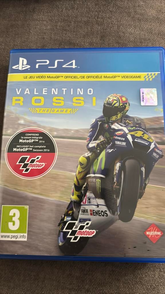 Valentino Rossi : The Game, Enlèvement ou Envoi, Comme neuf, Course et Pilotage, À partir de 3 ans