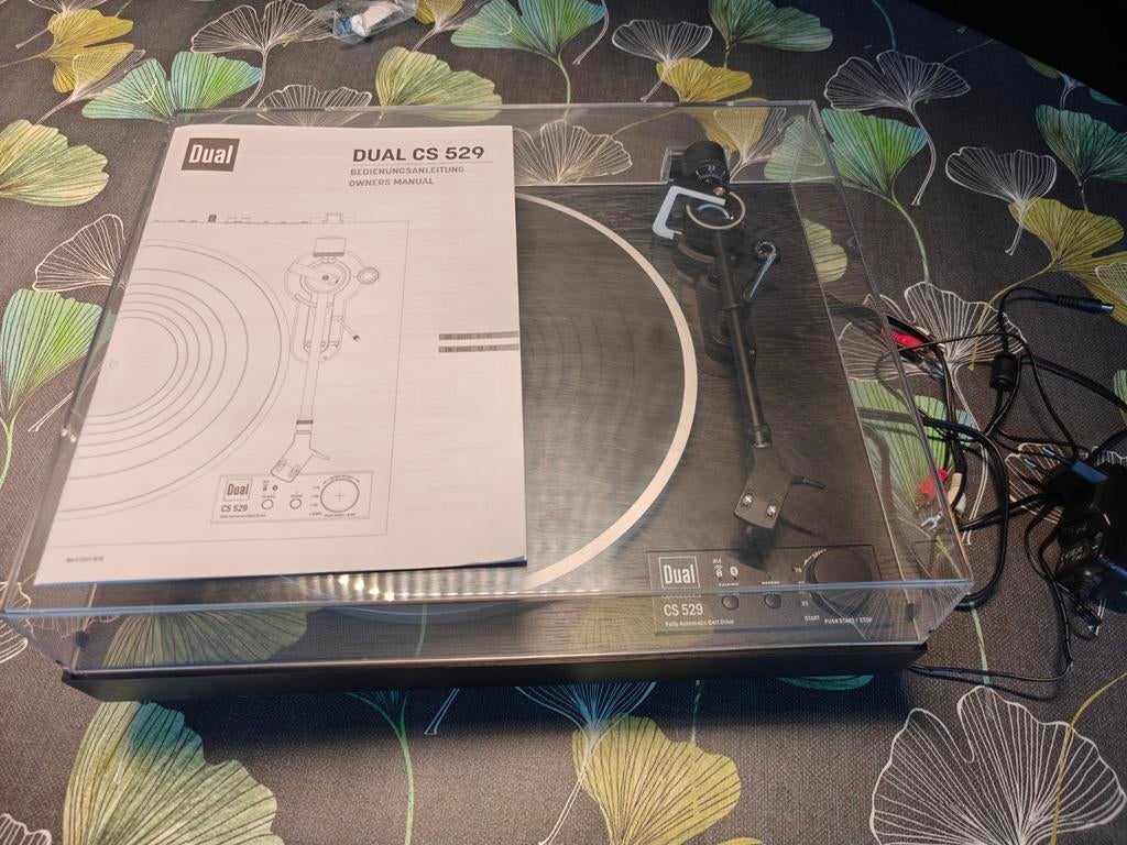 Tourne-disque entièrement automatique Dual CS 529 avec éléme, Tourne-disque, Comme neuf, Enlèvement, Automatique