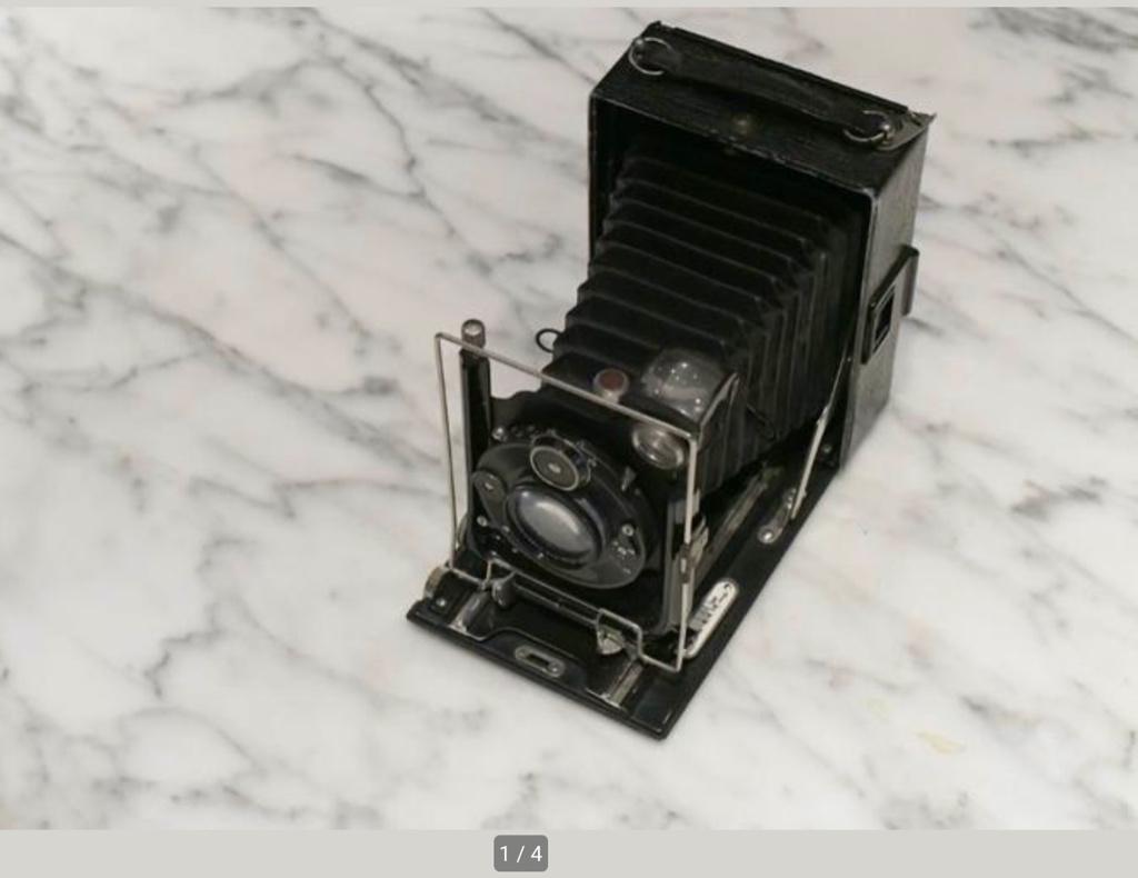 Caméra Bellow Unofokal 13,5 cm/4,5 Obturateur d'ordinateur, Enlèvement ou Envoi, Avant 1940, Appareils photo
