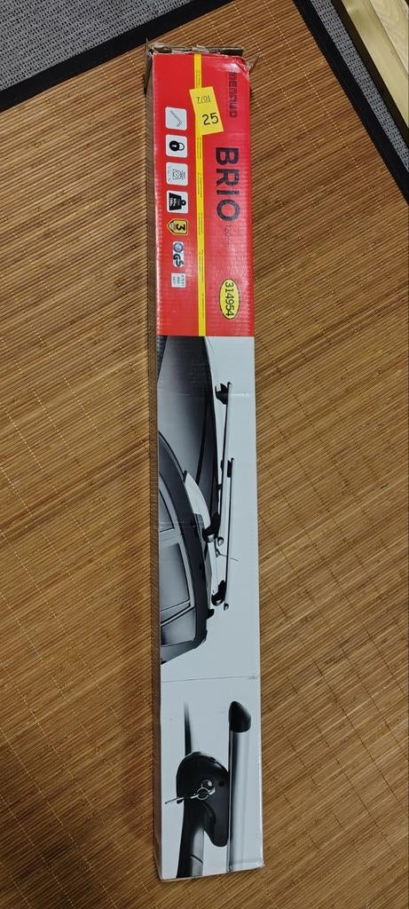 Dakdragers voor op dakrails 120cm menabo Brio 314954, Enlèvement, Neuf