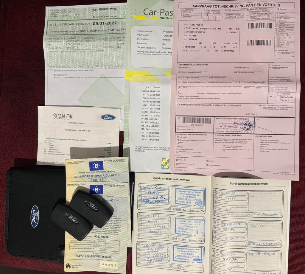 Ford fiesta benzine bj 2015, Auto's, Bedrijf, Te koop