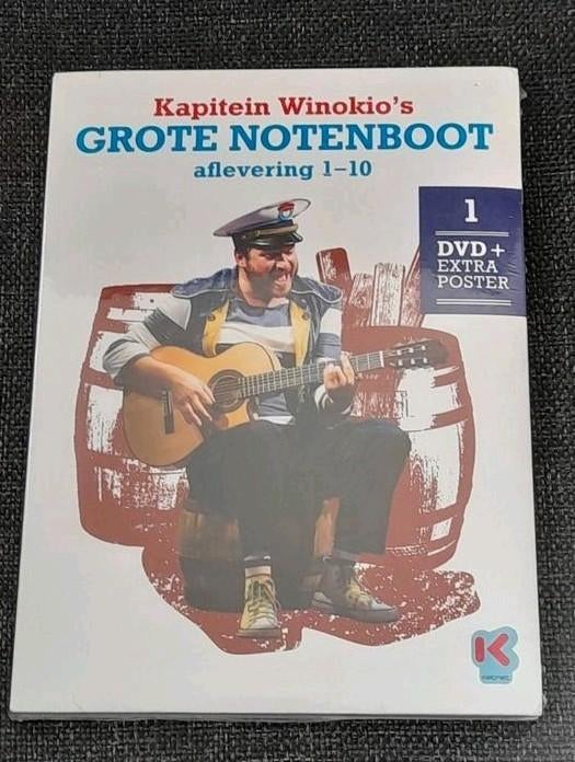 Dvd Kapitein winokio ´s grote notenboot, nieuw in folie, Cd's en Dvd's, Alle leeftijden, Ophalen of Verzenden, Nieuw in verpakking