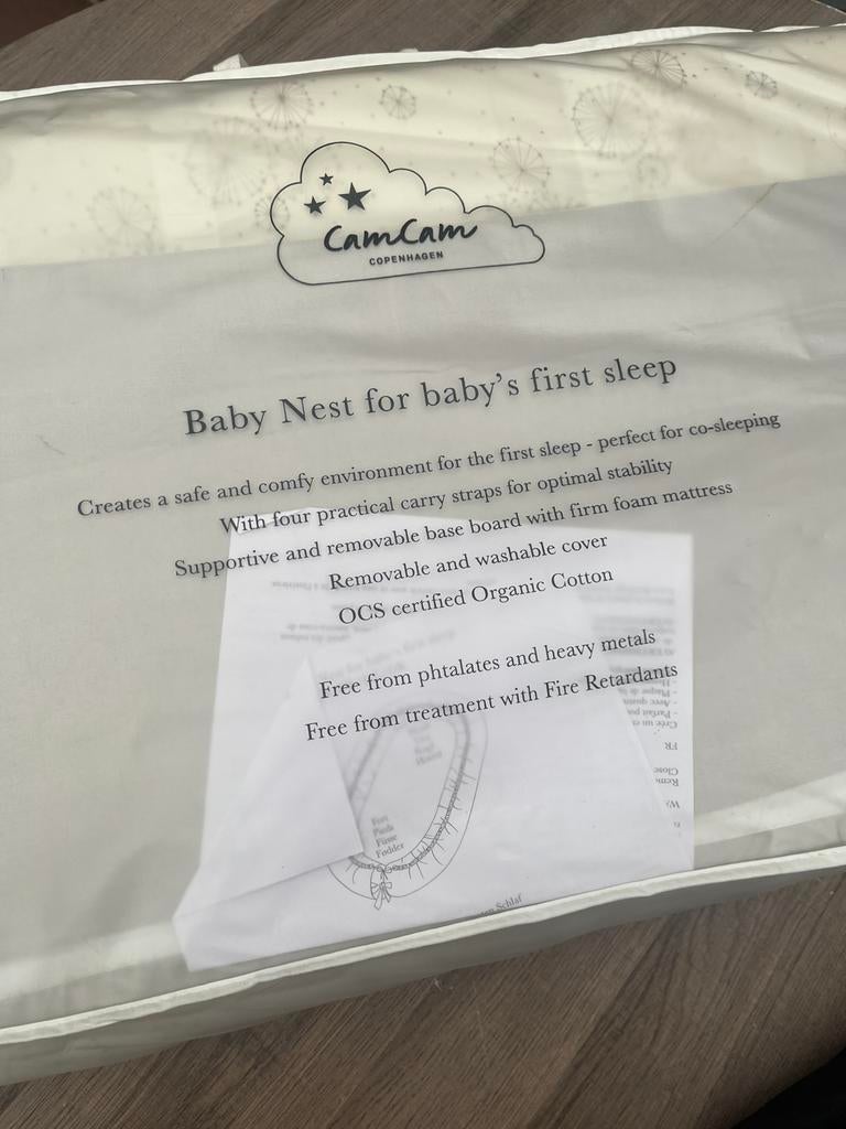 Babynestje CamCam, Ophalen, Zo goed als nieuw