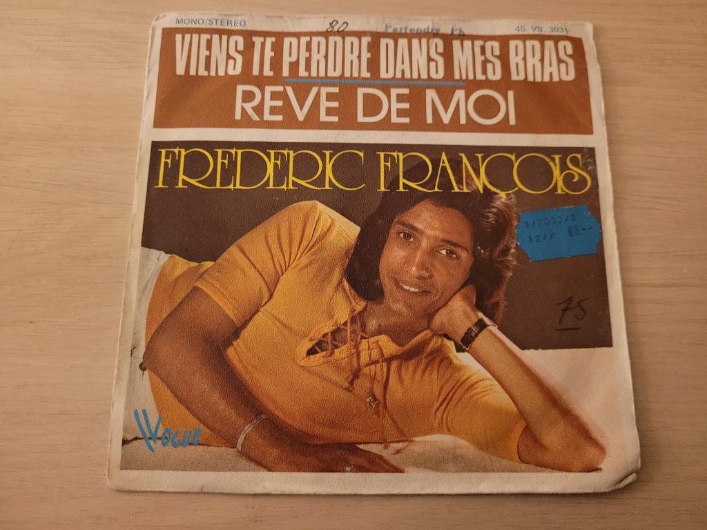 disque vinyl 45 tours Frédéric François, Enlèvement ou Envoi, Comme neuf