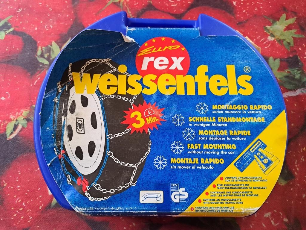 Sneeuwkettingen Weissenfels Eurorex M15 Group 08. Snelle mon, Ophalen of Verzenden, Zo goed als nieuw
