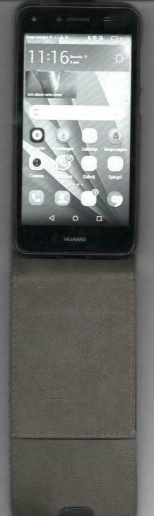 smartphone  HUAWEI Y5 II + gratis lederen etui., Télécoms, Enlèvement ou Envoi, Utilisé, Housse ou Sac