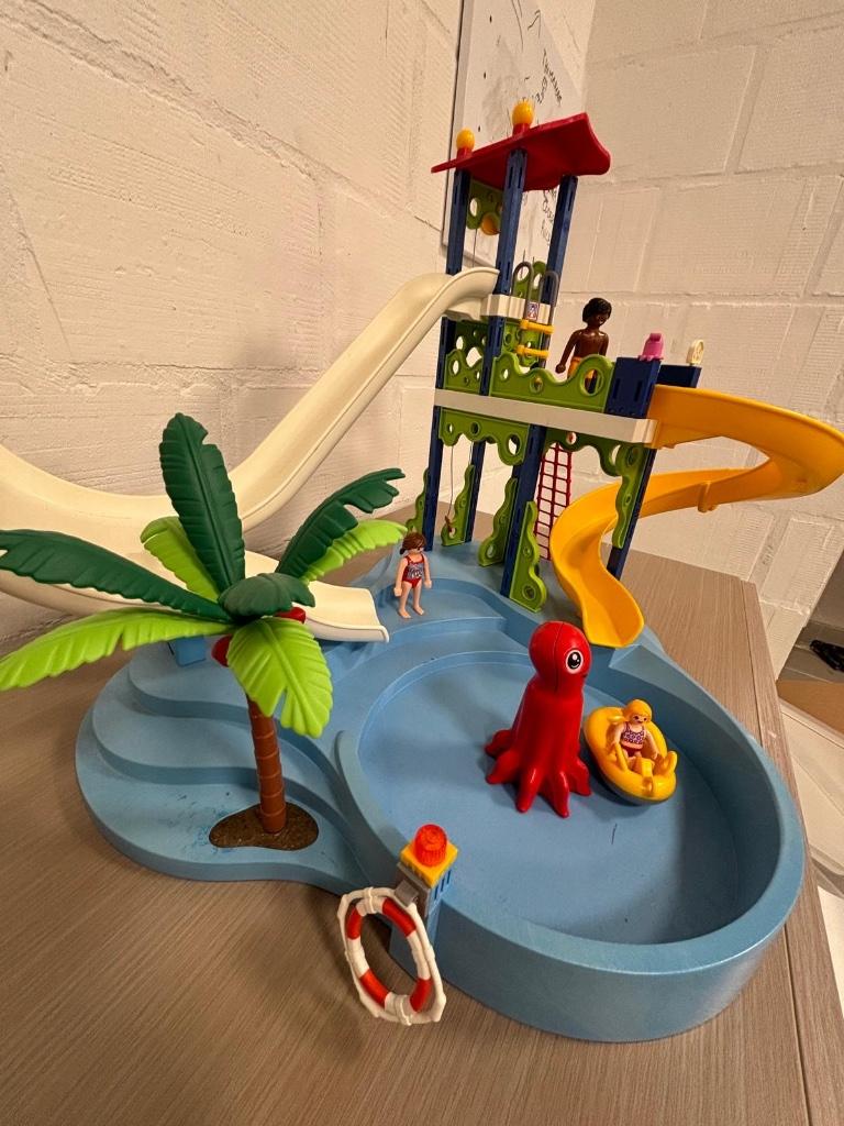 Playmobil - waterpretpark, Kinderen en Baby's, Speelgoed | Playmobil, Ophalen, Zo goed als nieuw, Complete set