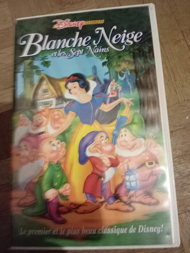 Cassette vhs blanche neige, Enlèvement ou Envoi