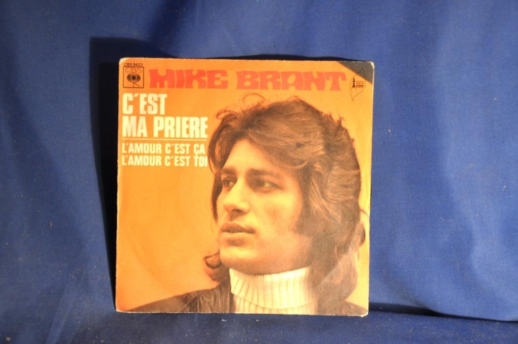 vinyl 45 tour vintage mike brant  (x2034), Enlèvement ou Envoi, Utilisé
