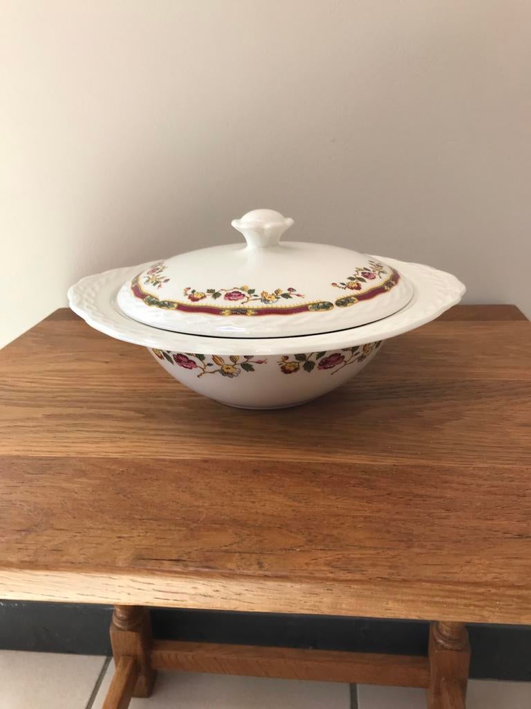 Couvercle bol Grindley Staffordshire, Antiquités & Art, Enlèvement ou Envoi
