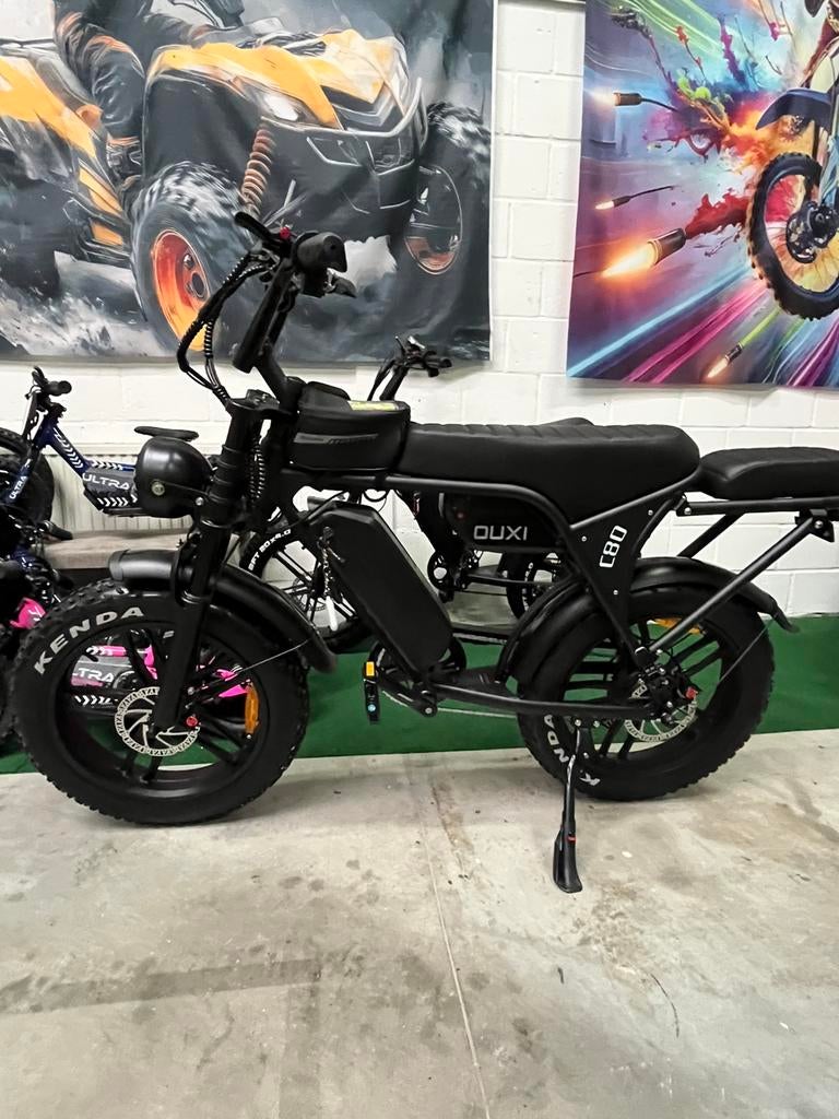 ‼️NIEUW‼️ Fatbike C80/V8 MAX Black Edition 2 ACCU’S 2025 !, Ophalen, Nieuw