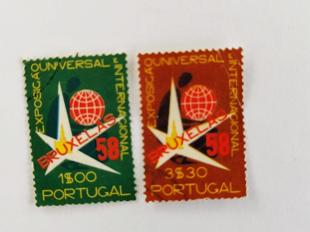 Portugal 1958 - Expo 58 Brussel Wereldtentoonstelling, Postzegels en Munten, Ophalen of Verzenden, Portugal, Gestempeld