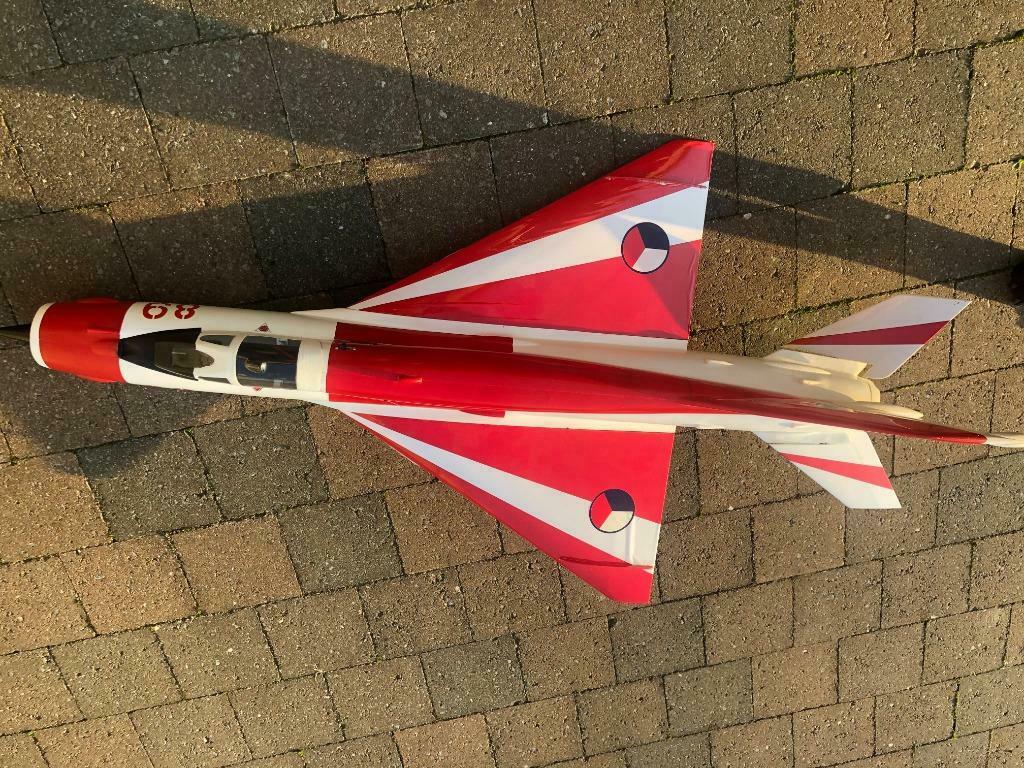 RC vliegtuig Mig-21 - vliegklaar, Enlèvement, Comme neuf, Électro