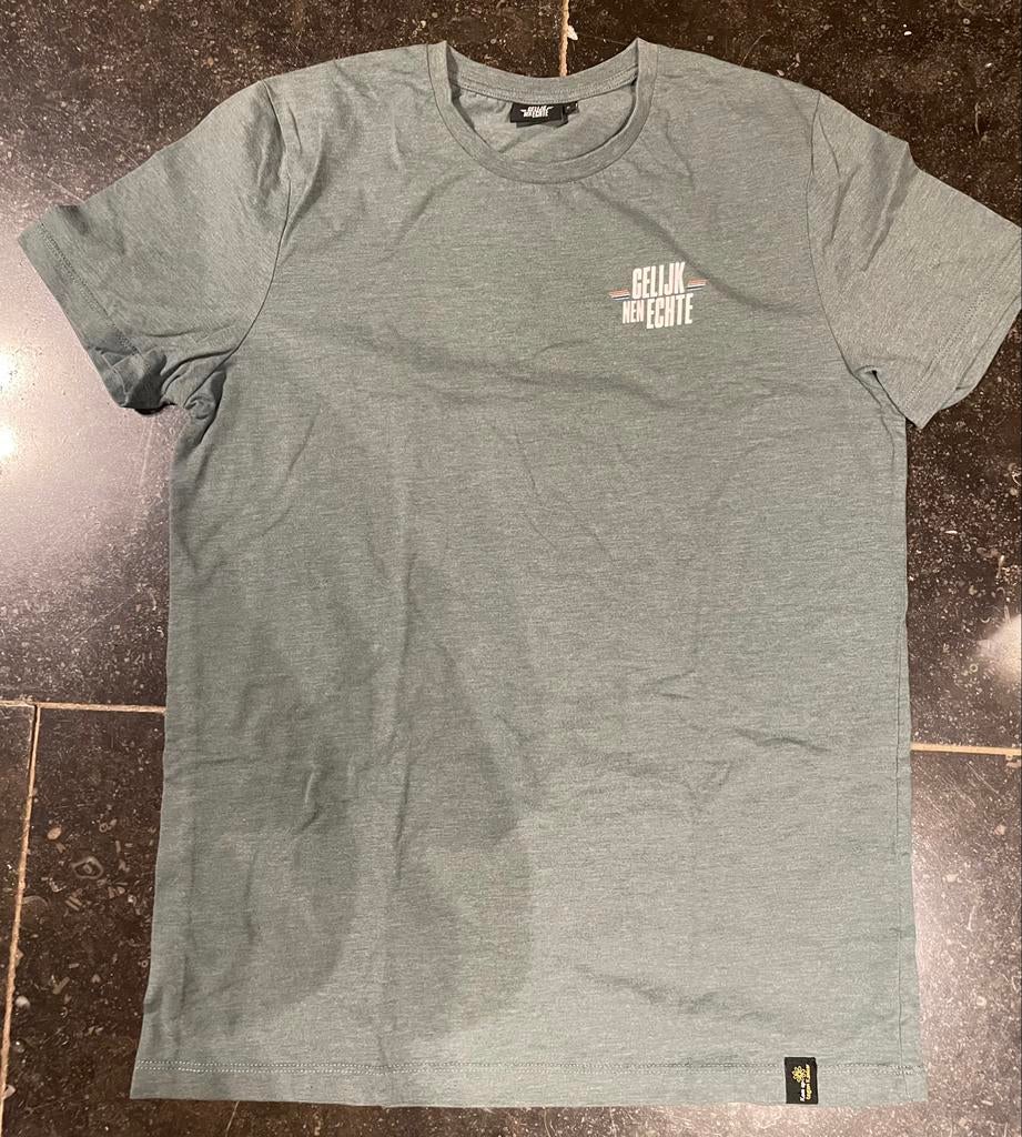 Chemise grise verte thème cyclisme Chasse Patate, Enlèvement, Neuf, Taille 46 (S) ou plus petite, Autres couleurs