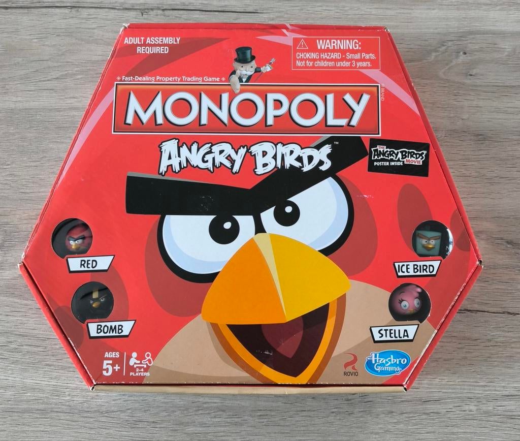 MONOPOLY ANGRY BIRDS, Hobby en Vrije tijd, Ophalen