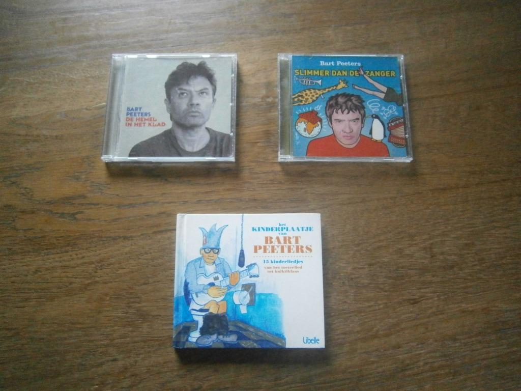 3 cd's Bart Peeters, Cd's en Dvd's, Ophalen of Verzenden, Zo goed als nieuw, Overige genres