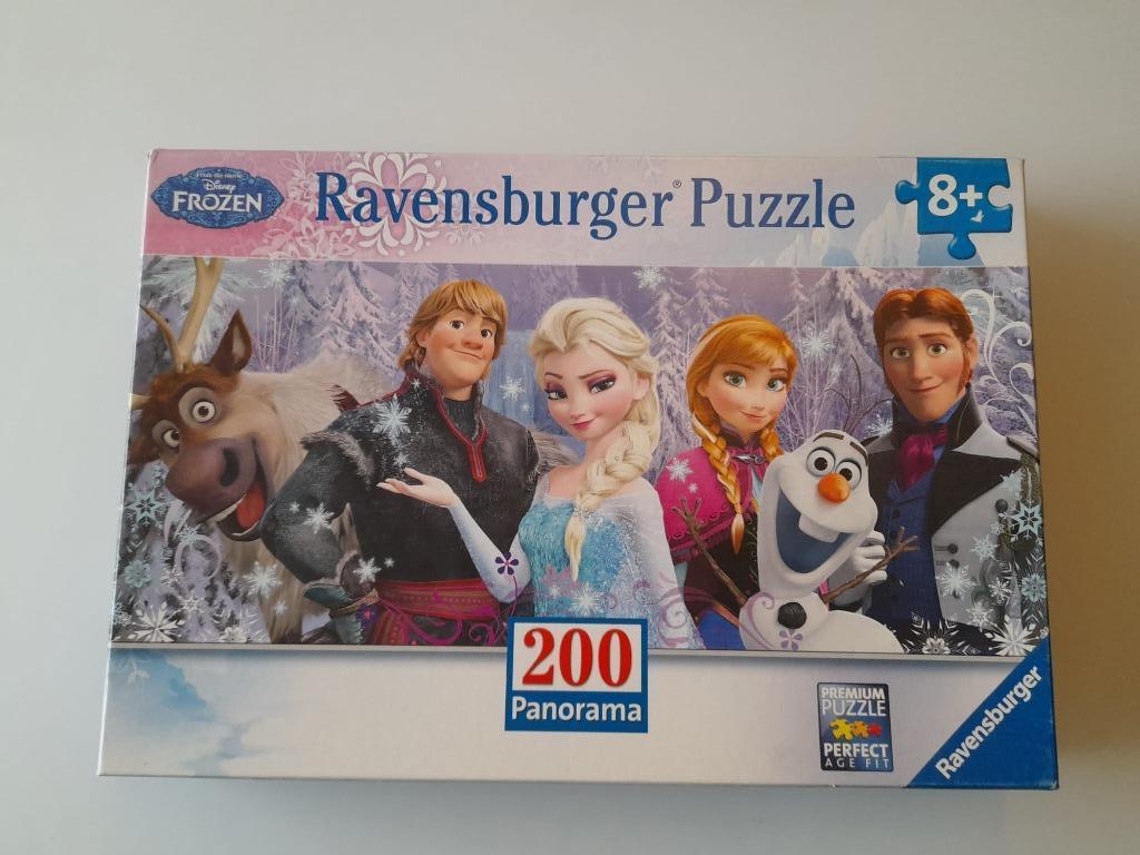 puzzel frozen, Ophalen of Verzenden, Meer dan 50 stukjes, Zo goed als nieuw, 6 jaar of ouder