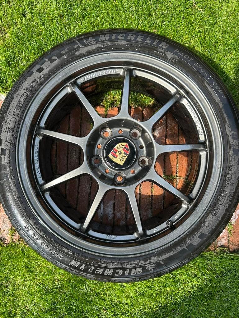 Jantes Porsche Oz Racing Aleggrita, Autos : Pièces & Accessoires, Enlèvement, Pneu(s)