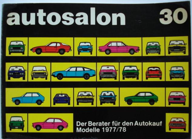 Autosalon in Buchform 30 1977/1978, Boeken, Auto's | Boeken, Gelezen, Algemeen, Verzenden