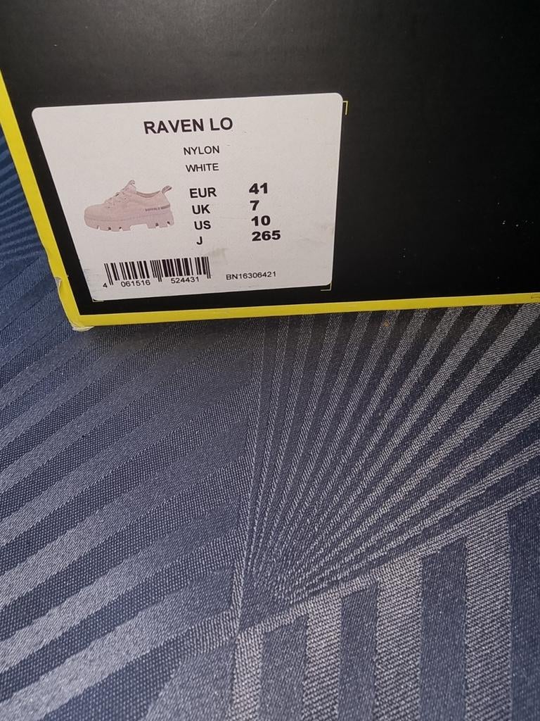 Splinternieuwe Buffalo Vegan Maat : 41 Kleur: wit Materiaal:, Wit, Nieuw, Ophalen of Verzenden, Sneakers