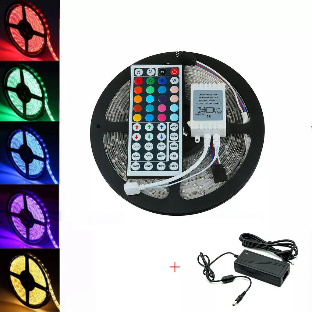 Ruban LED RGB étanche avec télécommande, Enlèvement ou Envoi, Neuf