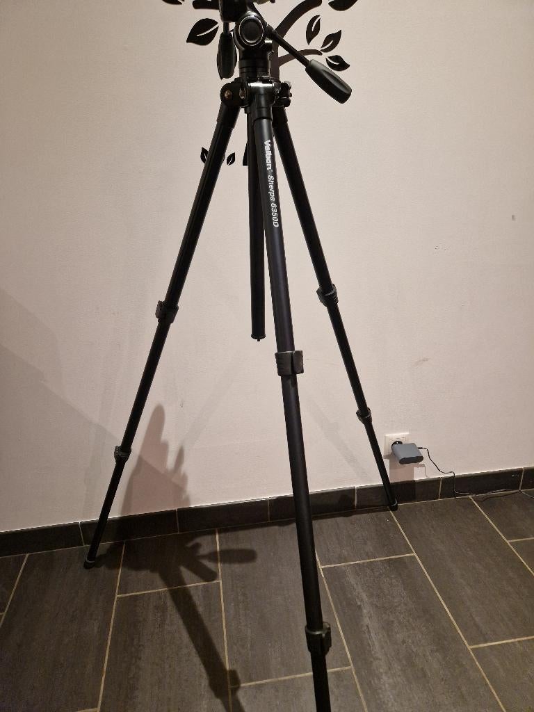 3 poot statief Velbon Sherpa met met phd-65d, Ophalen, Zo goed als nieuw, 175 cm of meer, Driepoot