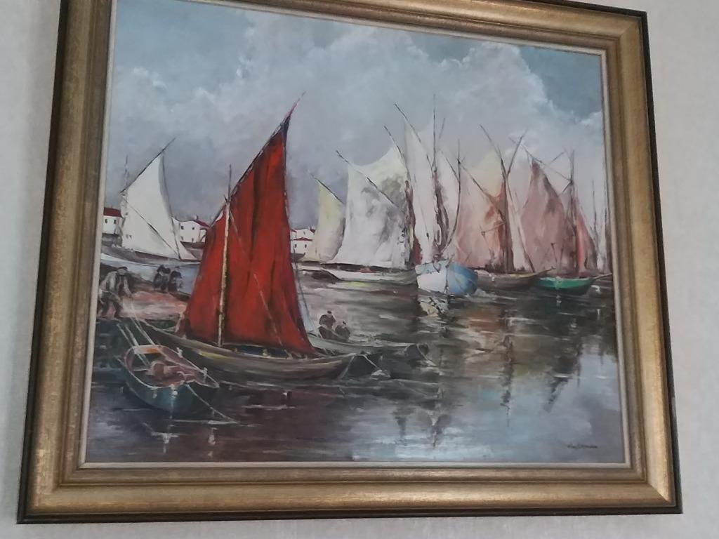 schilderij Cap Finistère, Enlèvement