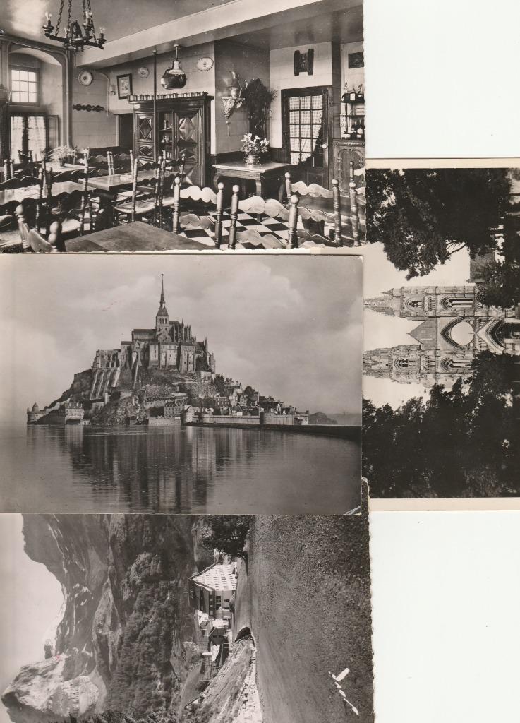Postkaarten : Frankrijk 8 x . 1950 - 1953 ., Verzamelen, Ophalen of Verzenden, 1940 tot 1960, Gelopen, Frankrijk
