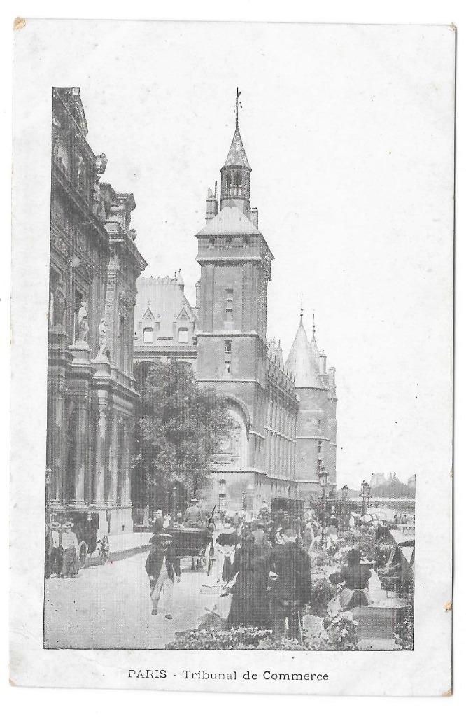 Paris Tribunal de Commerce, Ophalen of Verzenden, Ongelopen, Frankrijk