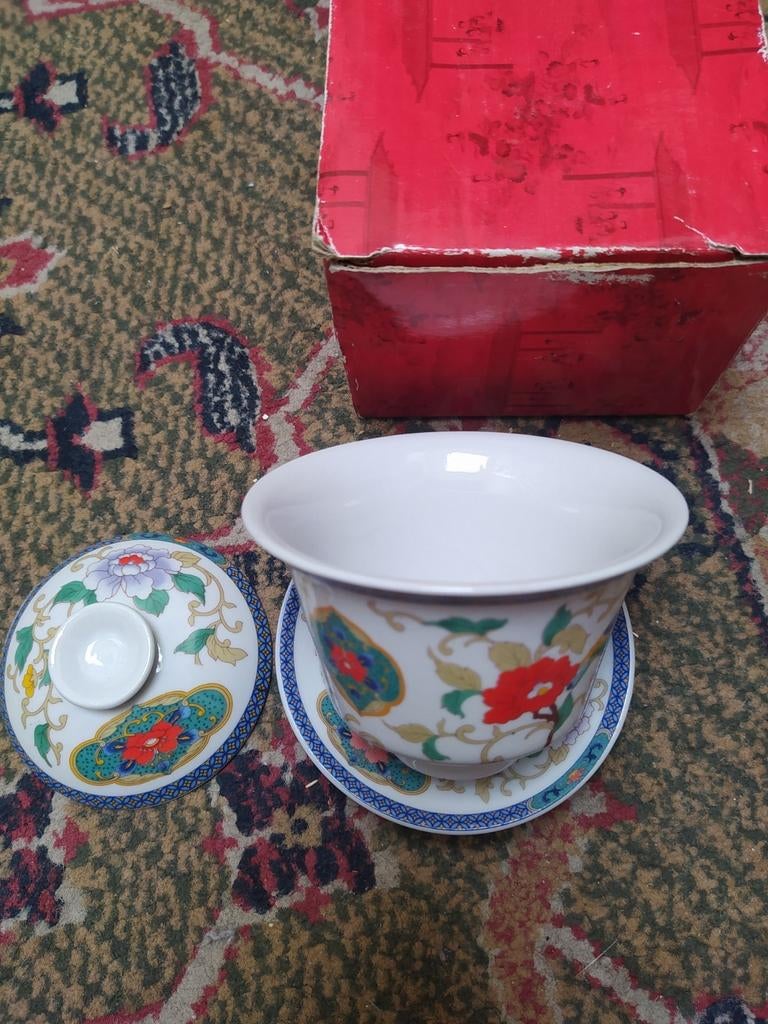 Lot d'articles vintage chinois/japonais, Enlèvement ou Envoi