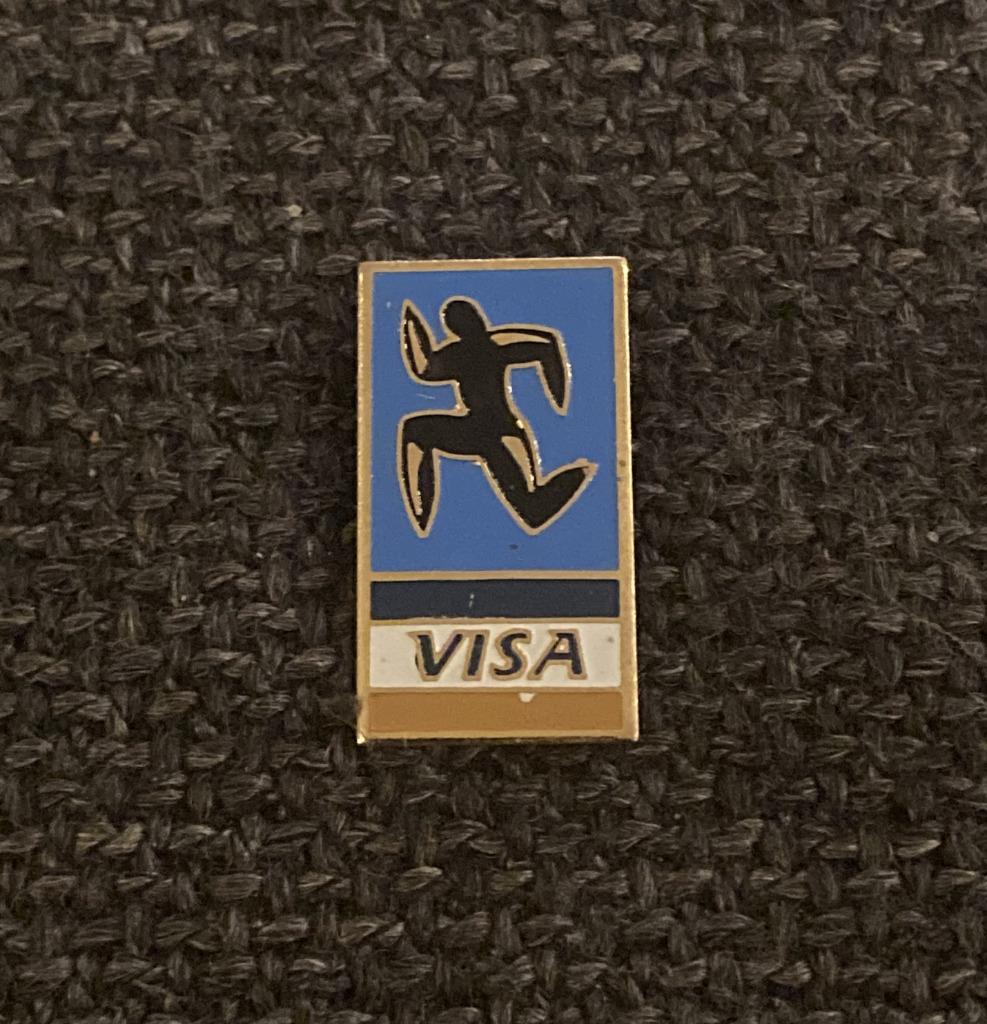PIN - VISA, Verzamelen, Verzenden, Gebruikt, Overige onderwerpen, Speldje of Pin