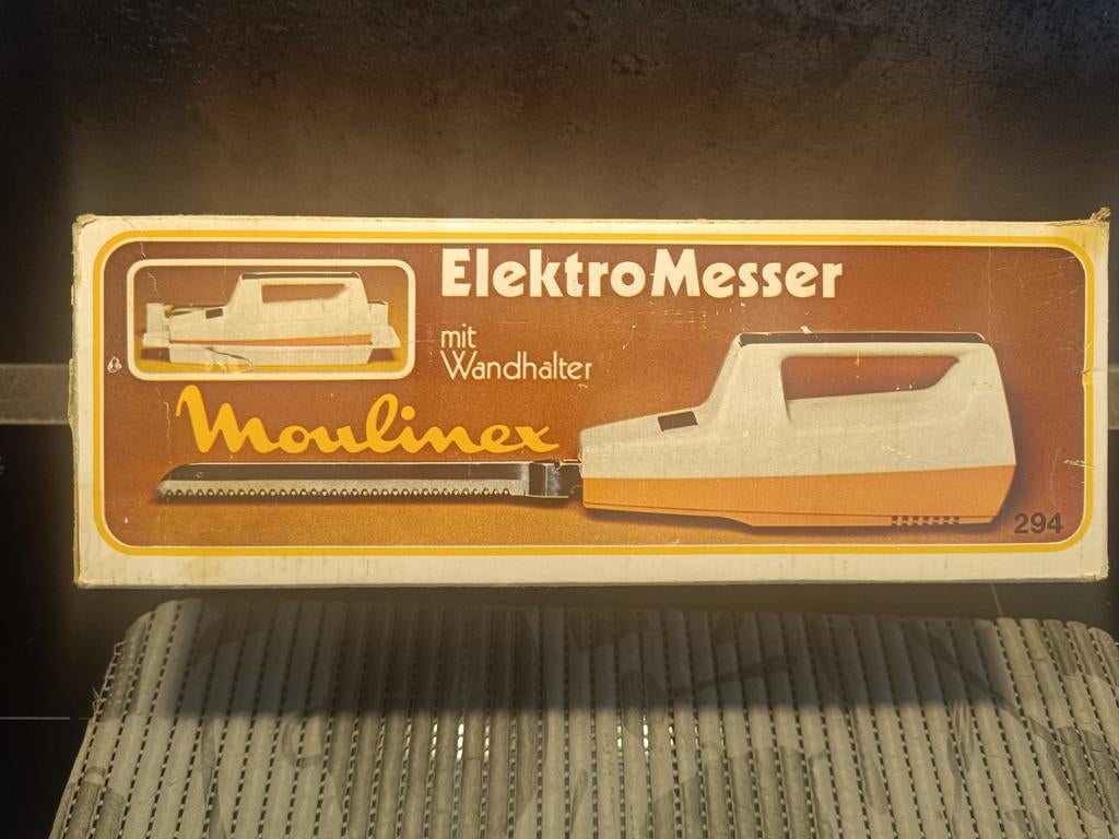Vintage electrische mes, Enlèvement, Comme neuf