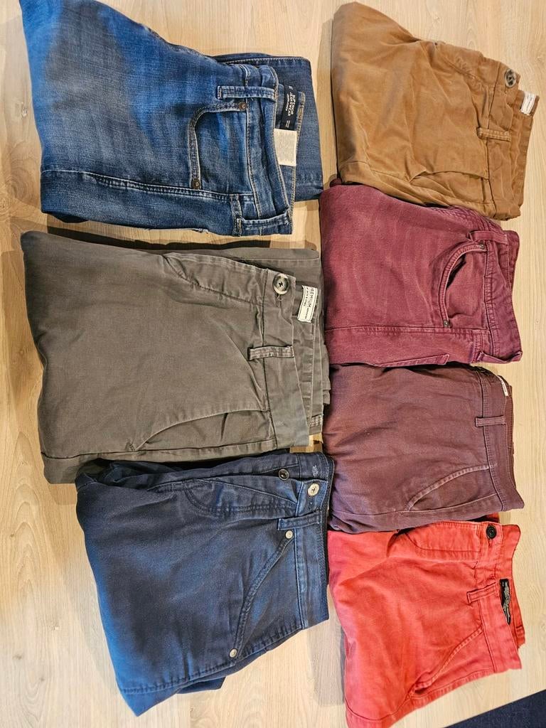 Jack&Jones broeken pakket 7stuks, Enlèvement ou Envoi, Comme neuf, Autres tailles