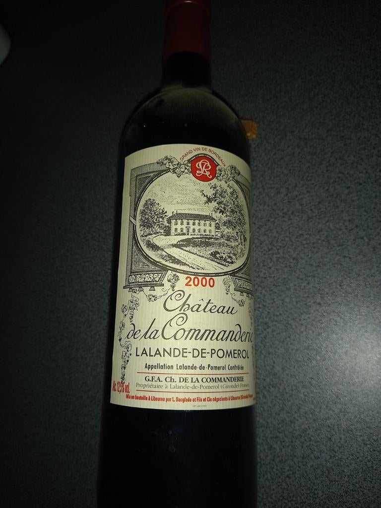 Chateau de la commanderie 2000, Ophalen, Rode wijn