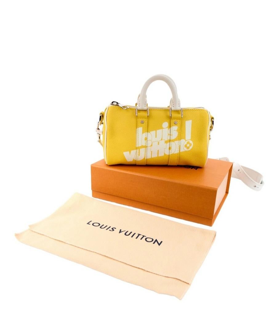 Louis vuitton keepall xs yellow, Enlèvement