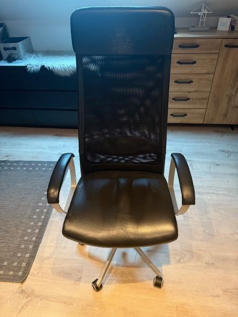 Ikea Bureaustoel, Huis en Inrichting, Ophalen, Gebruikt, Zwart, Bureaustoel