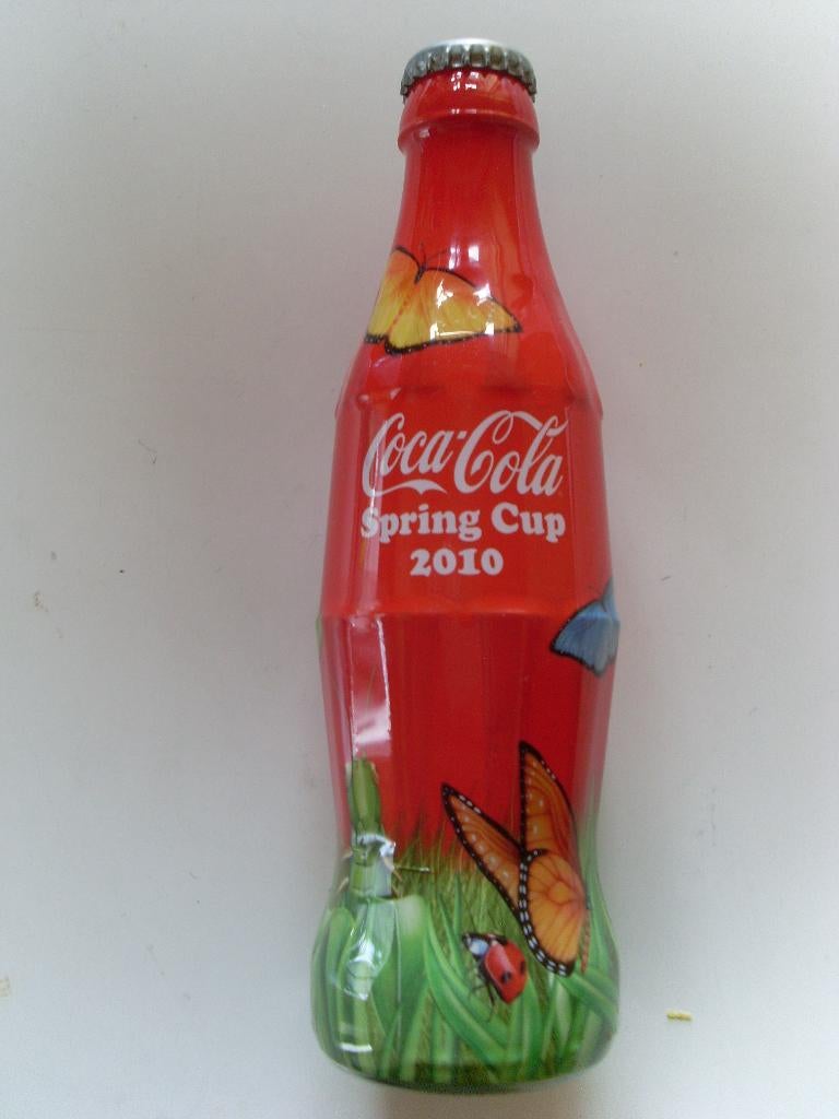 Coca Cola fles Spring Cup 2010 NIEUW, Ophalen of Verzenden, Nieuw, Verpakking