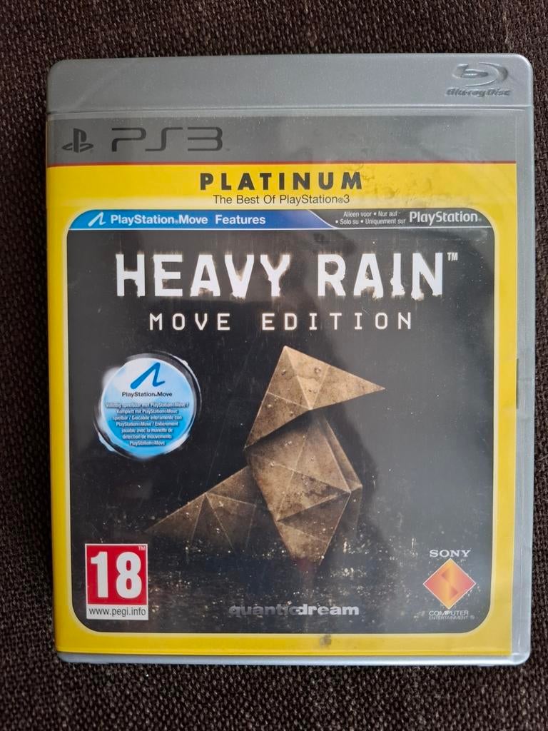 PS3 Heavy Rain - édition Move (complète), Enlèvement ou Envoi, Comme neuf