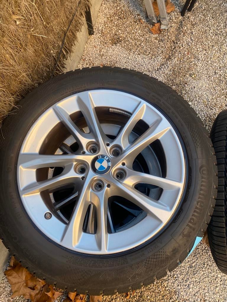 Originele BMW velgen R16 + set winterbanden, Auto-onderdelen, Banden en Velgen, Ophalen, Winterbanden, Velg(en)