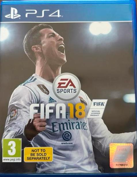 FIFA 18, Ophalen of Verzenden, Zo goed als nieuw, Sport, Vanaf 3 jaar