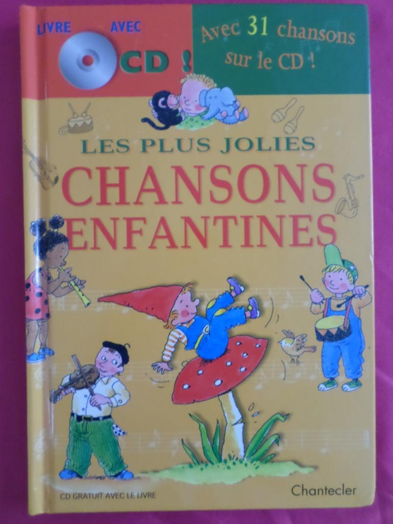 Les plus jolies chansons enfantines avec CD français, Enlèvement ou Envoi, Utilisé