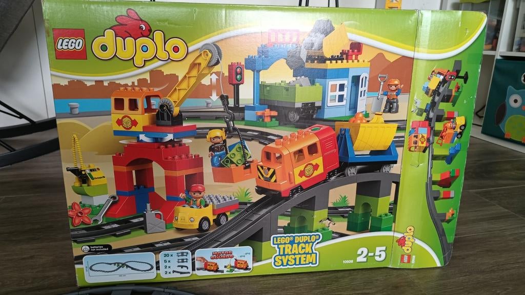 Lego Duplo 10508 luxe treinset + 10506, Ophalen of Verzenden
