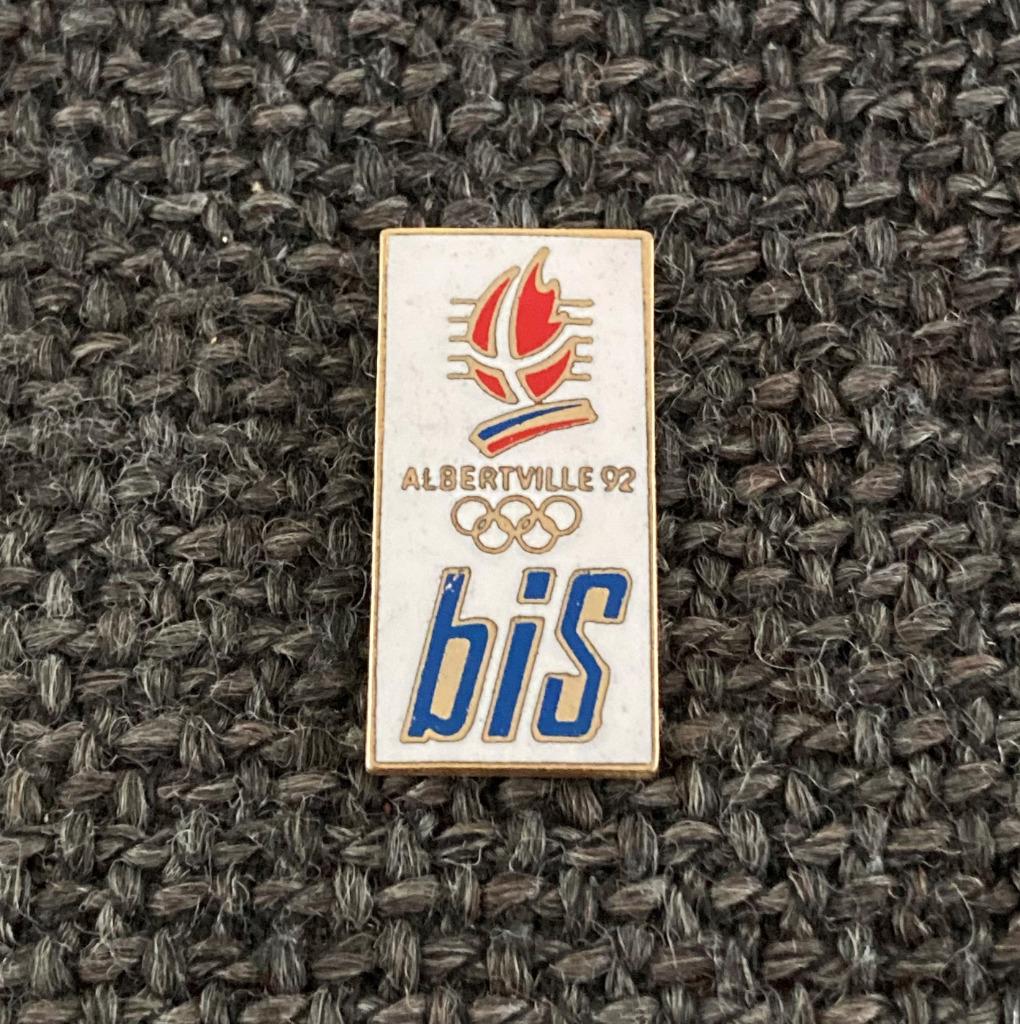 PIN - ALBERTVILLE 92 - OLYMPISCHE SPELEN - JEUX OLYMPIQUES, Verzenden, Gebruikt, Sport, Speldje of Pin